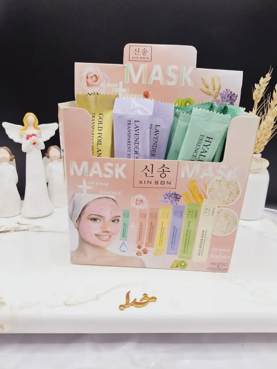 ماسک هیدروژلی ساشه ای مرطوب کننده گل رز